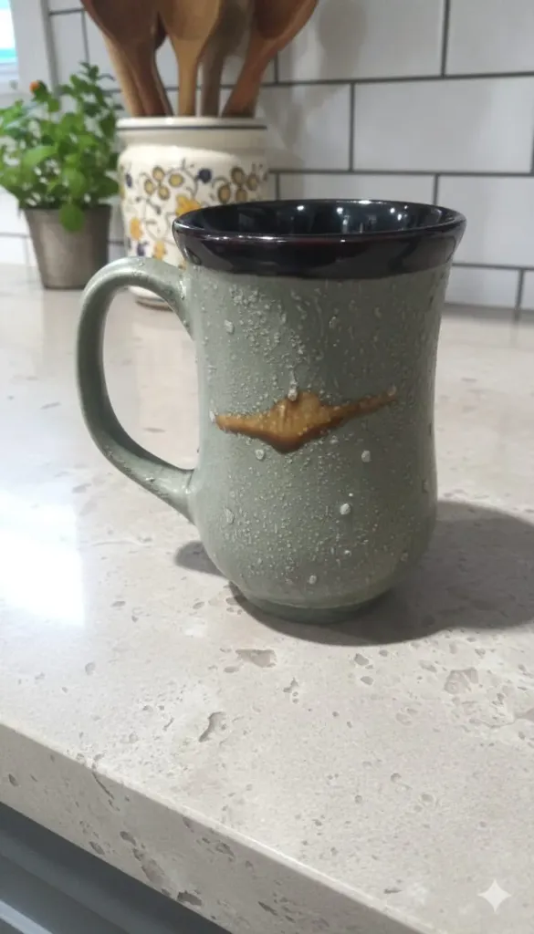 Handcrafted Stoneware Pottery Mug